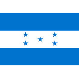 Drapeau Honduras - (5x3.3cm) - Sticker/autocollant