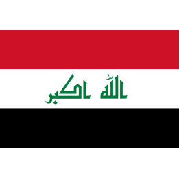 Drapeau Irak (19.5x13cm) - Sticker/autocollant