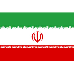 Drapeau Iran (19.5x13cm) - Sticker/autocollant