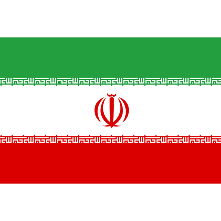 Drapeau Iran (19.5x13cm) - Sticker/autocollant