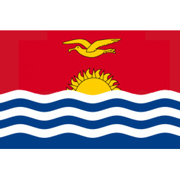 Drapeau Kiribati (5x3.3cm) - Sticker/autocollant