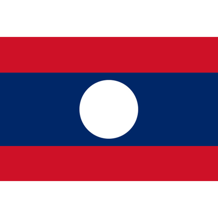 Drapeau Laos (15x10cm) - Sticker/autocollant