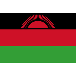 Drapeau Malawi (5x3.3cm) - Sticker/autocollant