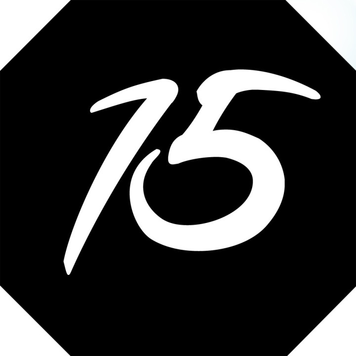 numéro de boite aux lettres 15 - architecte 10x10cm - Sticker/autocol