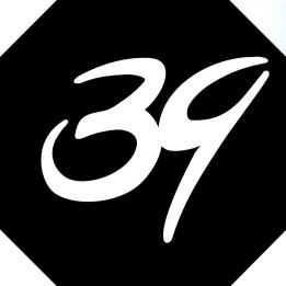 numéro de boite aux lettres 39 (architecte 10x10cm) - Sticker/autocol