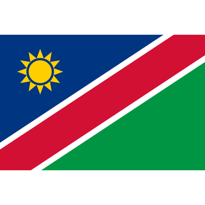Drapeau Namibie (19.5x13cm) - Sticker/autocollant