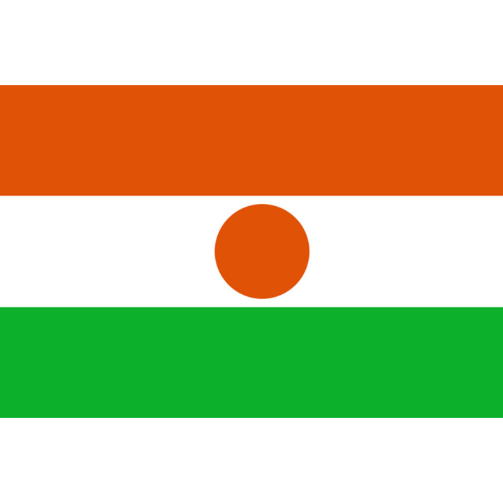 Drapeau Niger (15x10cm) - Sticker/autocollant