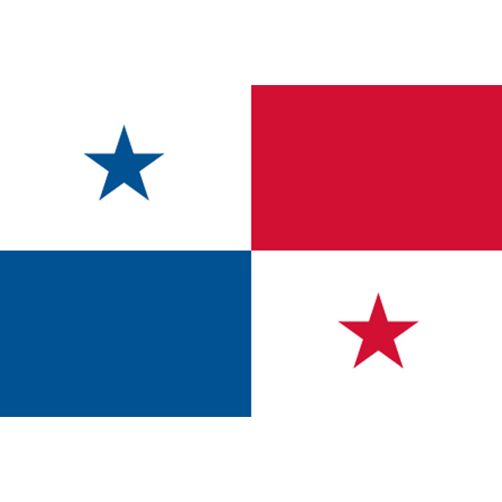 Drapeau Panama (19.5x13cm) - Sticker/autocollant
