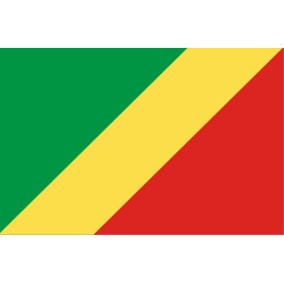 Drapeau République du Congo (19.5x13cm) - Sticker/autocollant