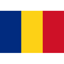 Drapeau Roumanie (19.5x13cm) - Sticker/autocollant