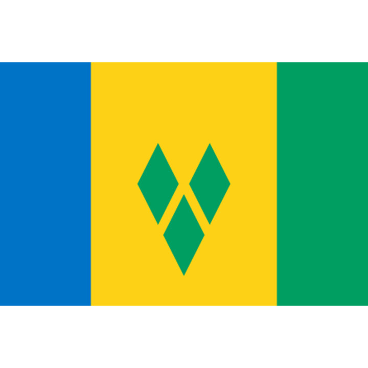 Saint-Vincent-et-les-Grenadines (15x10cm) - Sticker/autocollant