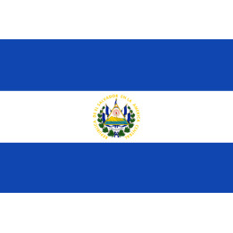 Drapeau Salvador (19.5x13cm) - Sticker/autocollant
