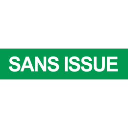 Sans issue vert (15x3.5cm) - Sticker/autocollant