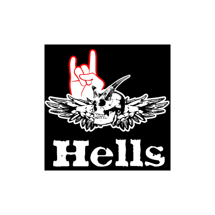 Hells reconnaissance (5x5cm) - Sticker/autocollant