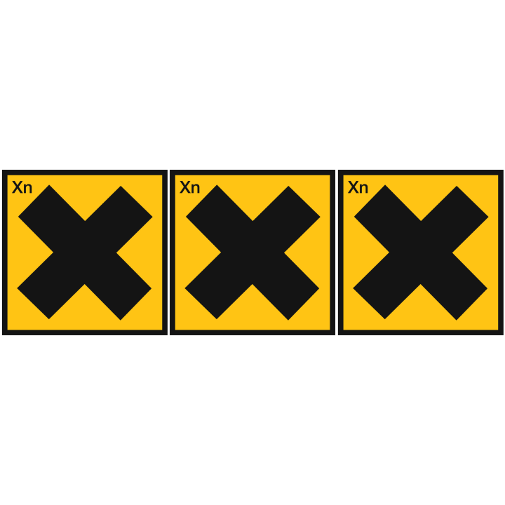nocif (3stickers 10x10cm) - Sticker/autocollant