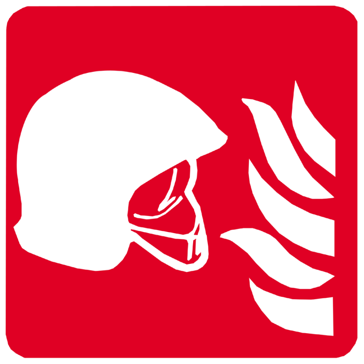 Équipement de lutte contre l’incendie (20cm) - Sticker/autocollant