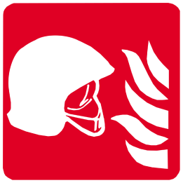 Équipement de lutte contre l’incendie (10cm) - Sticker/autocollant