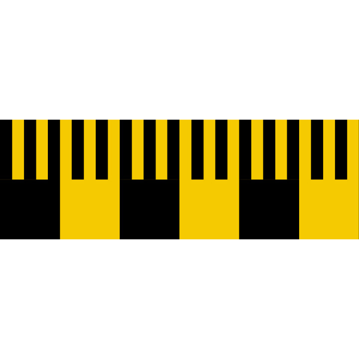 BANDE CRASH TEST (9x30cm) - Sticker/autocollant