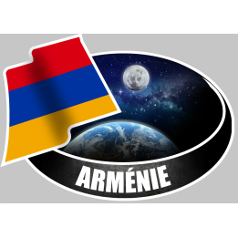 ARMÉNIE (10x14cm) - Sticker/autocollant