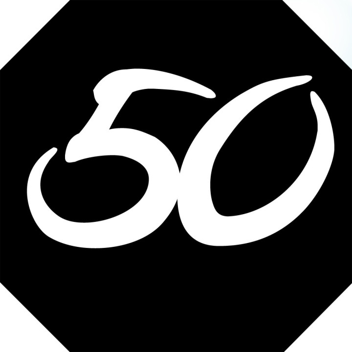 numéroderue50 - architecte 10x10cm - Sticker/autocollant
