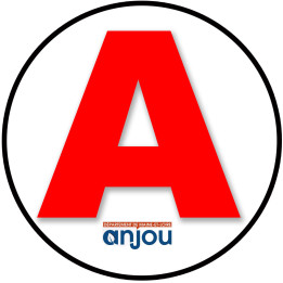 A 49 Le Maine et Loire - 15cm - Sticker/autocollant