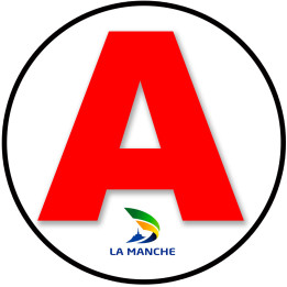 A 50 La Manche - 15cm - Sticker/autocollant