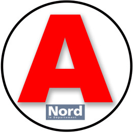 A 59 Le Nord - 15cm - Sticker/autocollant