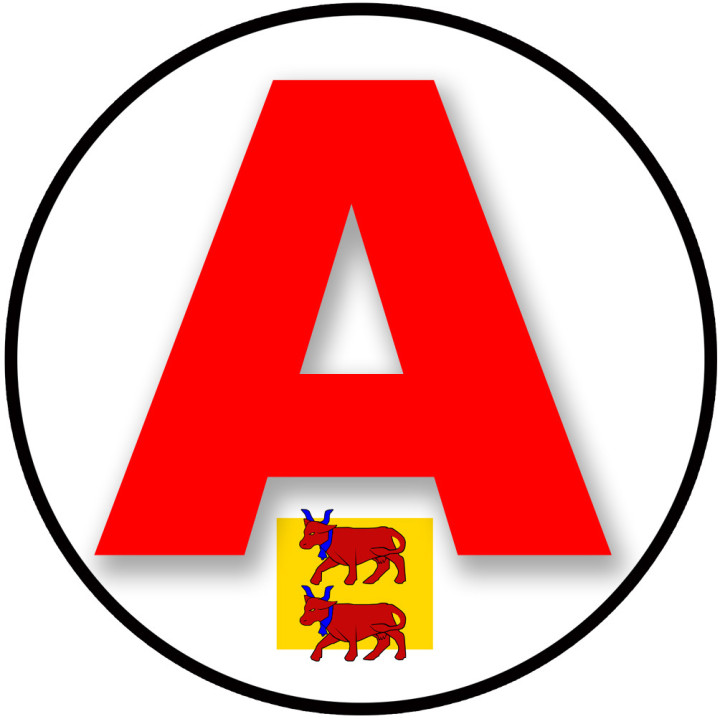 A 64 Salies-de-Béarn - 15cm - Sticker/autocollant