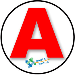A 70 La Haute Saône - 15cm La Haute Saône - Sticker/autocollant