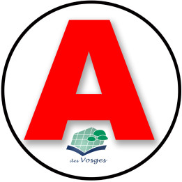 A 88 Les Vosges - 15cm - Sticker/autocollant