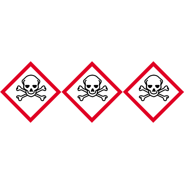 empoisonnent rapidement (3 fois 5cm) - Sticker/autocollant