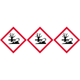 produits néfastes sur l'environnement - 3 fois 5cm - Sticker/autocoll