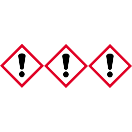 produits chimiques (3 fois 5cm) - Sticker/autocollant