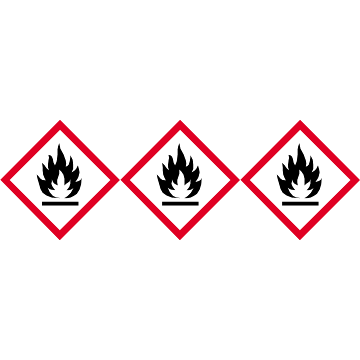 produits inflammables (3 fois 10cm) - Sticker/autocollant