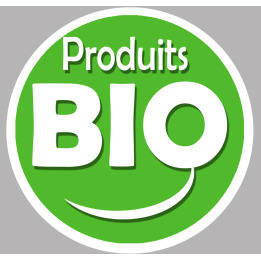 produit bio (10cm) - Sticker / autocollant
