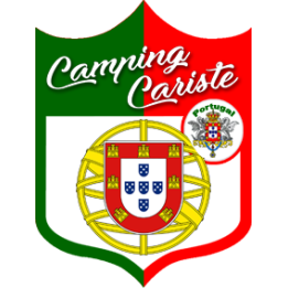 Camping car Portugal - 20x15cm - Sticker/autocollant