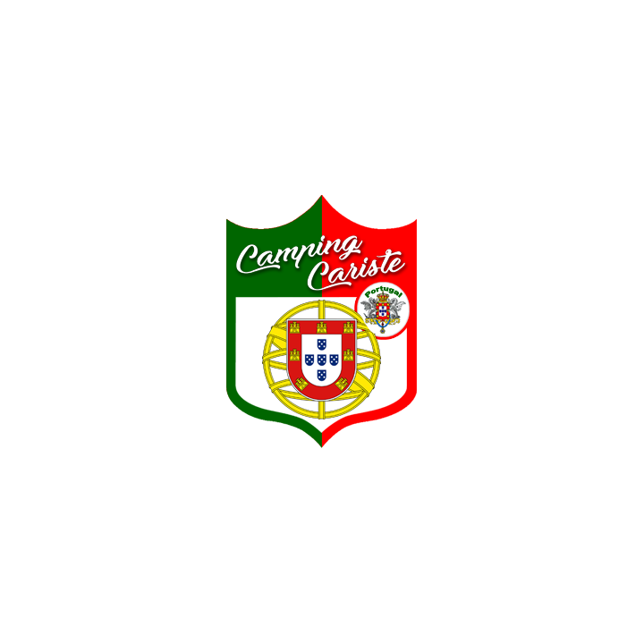 Camping car Portugal - 20x15cm - Sticker/autocollant