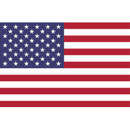 Drapeau États-Unis (19.5x13cm) - Sticker/autocollant