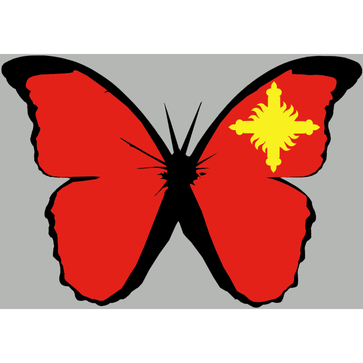 Effet papillon Gascogne (10x7cm) - Sticker/autocollant