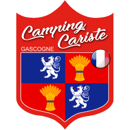 Campingcariste Gascogne - 15x12.2cm - Sticker/autocollant