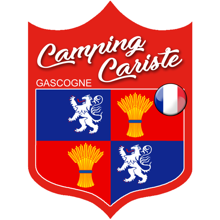 Campingcariste Gascogne - 15x12.2cm - Sticker/autocollant