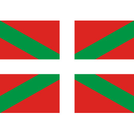 Drapeau Basque - 5x3.3cm - Sticker/autocollant