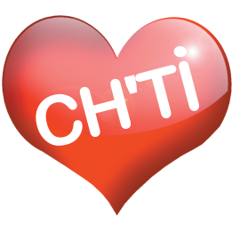 Coeur Ch'ti - 11.5x10cm - Sticker/autocollant