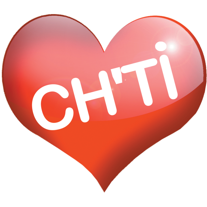 Coeur Ch'ti - 11.5x10cm - Sticker/autocollant