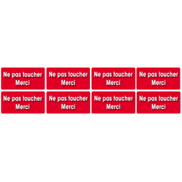 ne pas toucher