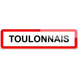Toulonnais (15x4cm) - Sticker/autocollant