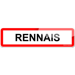 Rennais (15x4cm) - Sticker/autocollant