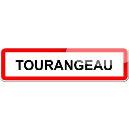 Tourangeau (15x4cm) - Sticker/autocollant