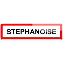 Stéphanoise (15x4cm) - Sticker/autocollant