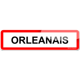 Orléanais (15x4cm) - Sticker/autocollant